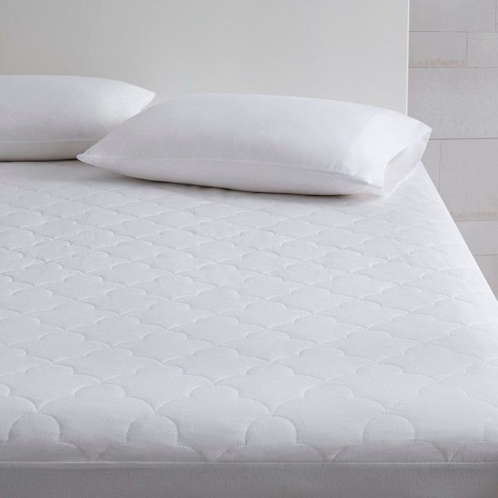All Natural Quilted Mattress - White