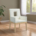 Gwendolyn - Faux Leather Dining Arm Chair With Natural Frame - Simple Home Plus
