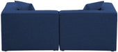 Cube - Linen Modular 2 Seat Sofa - Simple Home Plus