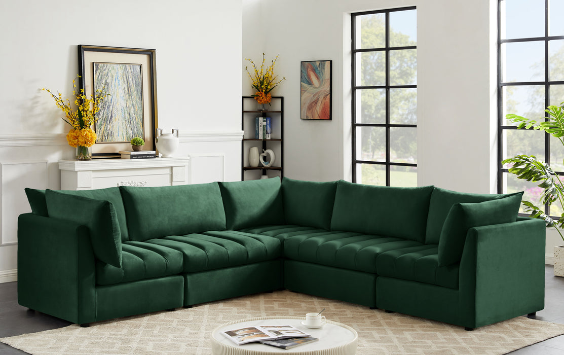 Jacob - Modular Corner Sectional 5 Piece - Simple Home Plus