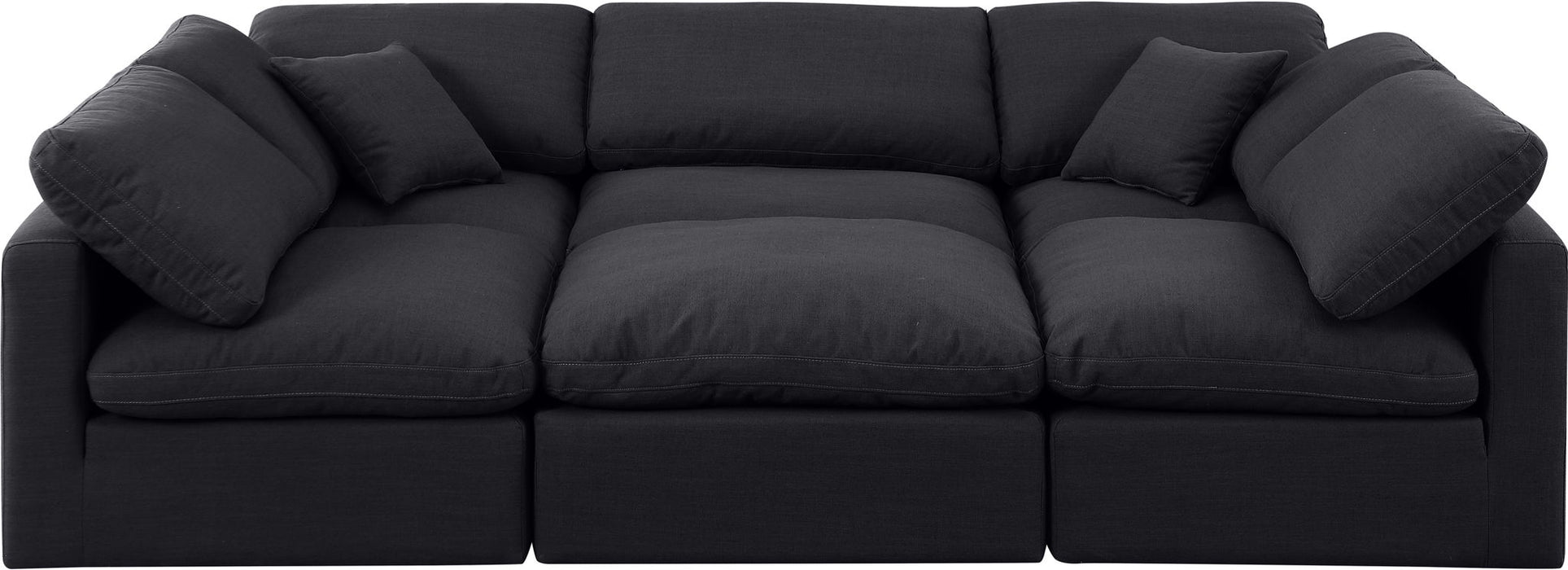 Indulge - Linen 6 Piece Modular Sectional - Simple Home Plus