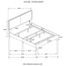 Boyd - Upholstered Panel Bed - Simple Home Plus