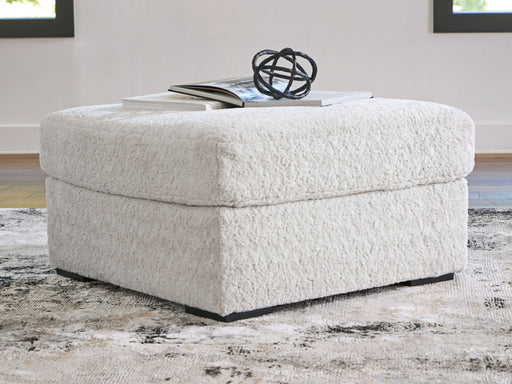 Cuddle Plush - Arctic - Oversized Accent Ottoman - Simple Home Plus