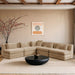 Stellar - 5 Piece Upholstered Modular Sectional - Simple Home Plus