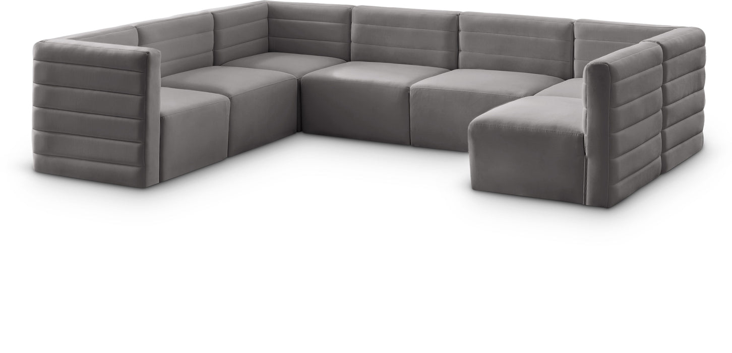 Quincy - 7 Piece Modular Sectional - Simple Home Plus
