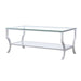Saide - Rectangular Glass Top Table - Simple Home Plus