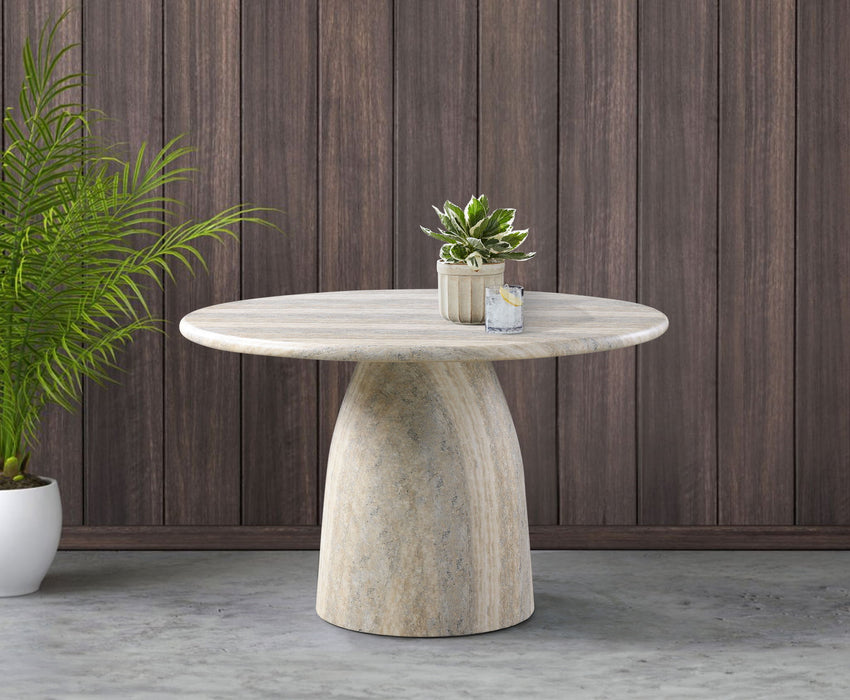 Cosenza - Round Concrete Dining Table - Simple Home Plus