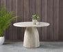 Cosenza - Round Concrete Dining Table - Simple Home Plus