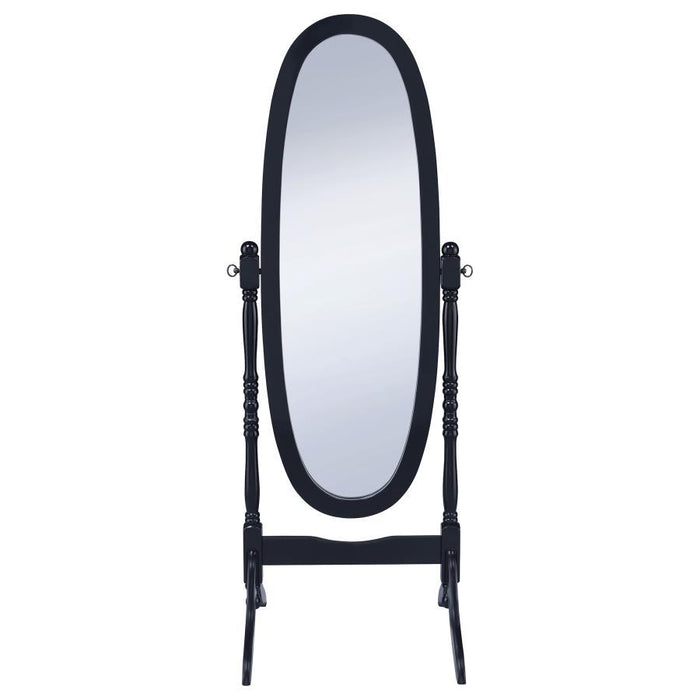 Foyet - Wood Adjustable Length Cheval Mirror - Simple Home Plus
