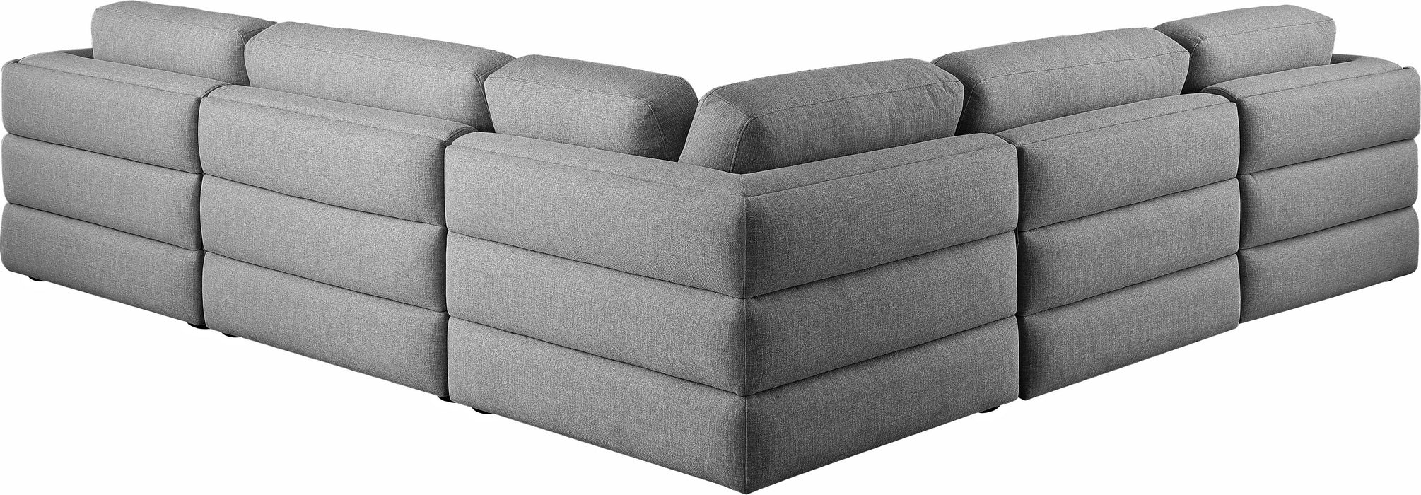 Beckham - 5 Piece Modular Corner Sectional - Simple Home Plus