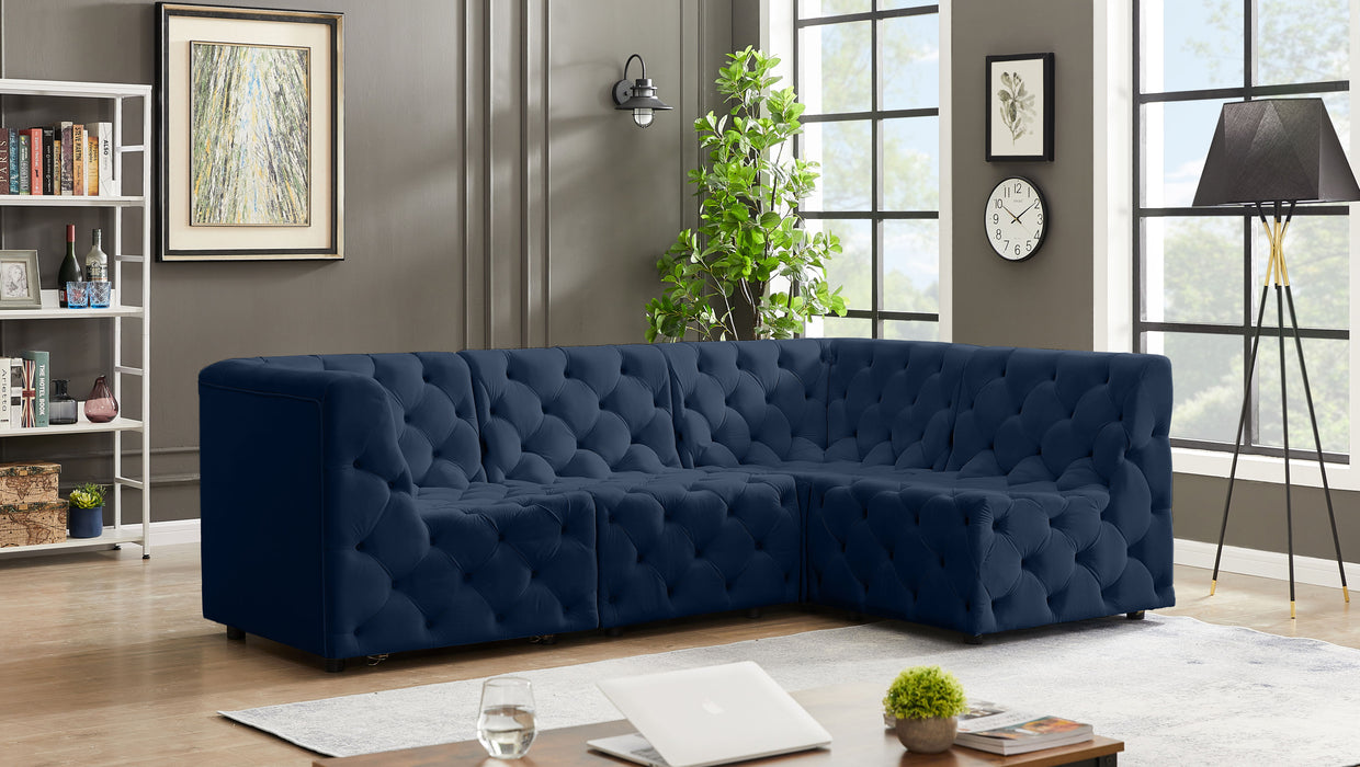 Tuft - 4 Piece Modular Sectional - Simple Home Plus
