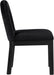 Conrad - Velvet Dining Chair With Black Legs - Simple Home Plus