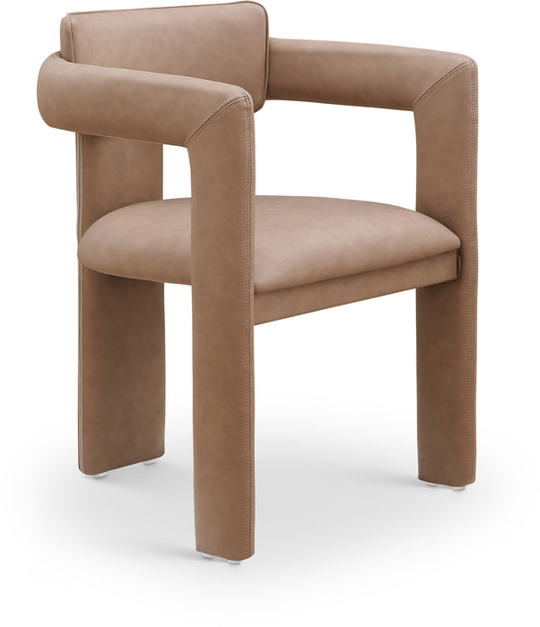 Brenda - Faux Leather Dining Chair (Set of 2) - Simple Home Plus