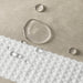 Spa Waffle - 36" x 72'' Shower Curtain With 3M Treatment - Taupe - Simple Home Plus