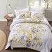 Alexis - Comforter Set With Bed Sheets - Yellow - Simple Home Plus