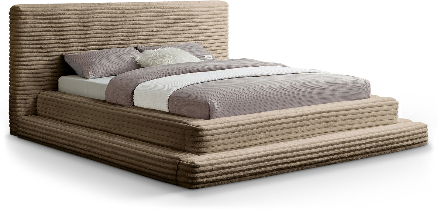 Drew - Fabric Upholstered Bed - Simple Home Plus