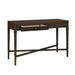 Kenna - Fluted 2 Drawer Storage Console Table - Brown - Simple Home Plus