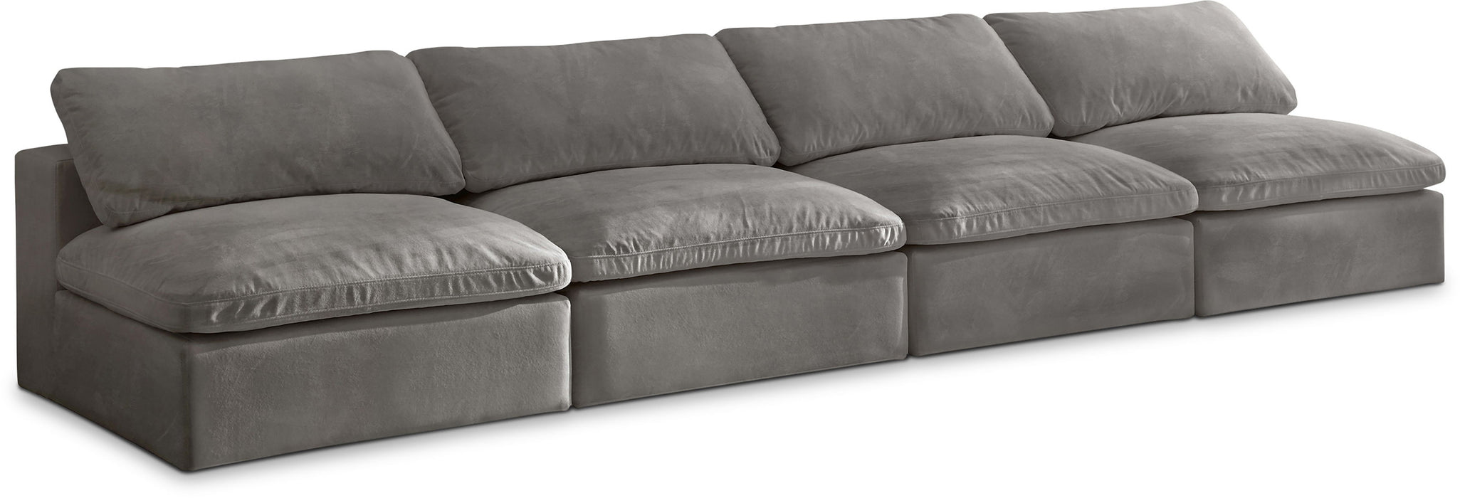 Cozy - Modular Armless 4 Seat Sofa - Simple Home Plus