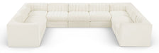Rummi - Velvet Performance Fabric Upholstered 9 Piece Modular Sectional - Simple Home Plus