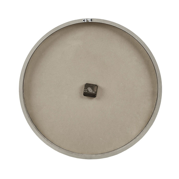 Mason - Wall Clock - Natural / Gray - Simple Home Plus