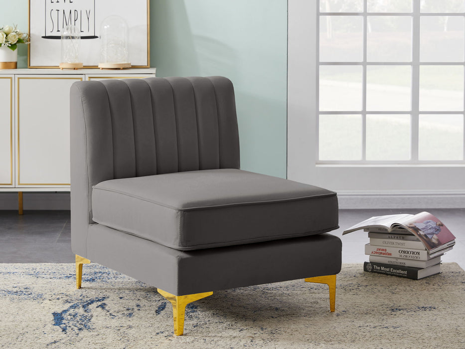 Alina - Armless Chair - Simple Home Plus