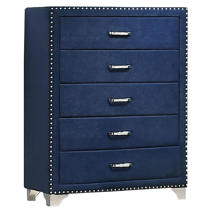 Melody - 5-Drawer Bedroom Chest - Simple Home Plus