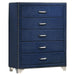 Melody - 5-Drawer Bedroom Chest - Simple Home Plus