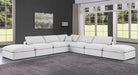 Comfy - 7 Piece Linen Modular Corner Sectional - Simple Home Plus