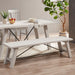 Sonoma - Dining Bench - Reclaimed White - Simple Home Plus