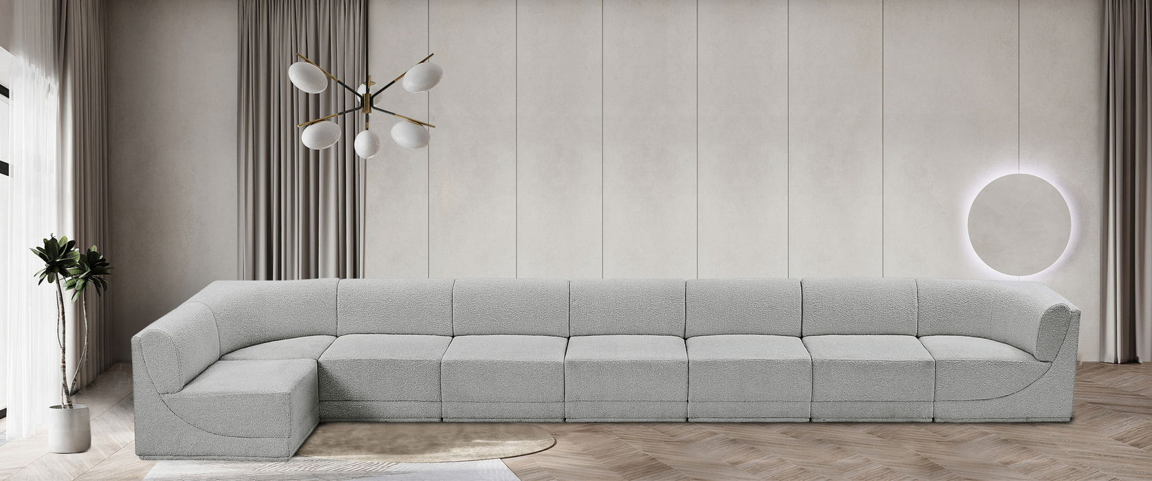 Ollie - 8 Piece Modular Sectional - Simple Home Plus