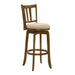 Wren - Modern Farmhouse Swivel Wood Bar Height Kitchen Bar Stool - Simple Home Plus