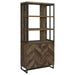 Millbrook - 2 Door Storage Bookshelf - Rustic Oak - Simple Home Plus