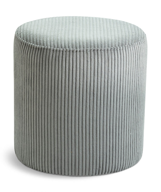 Roy - Round Microsuede Ottoman / Stool - Simple Home Plus