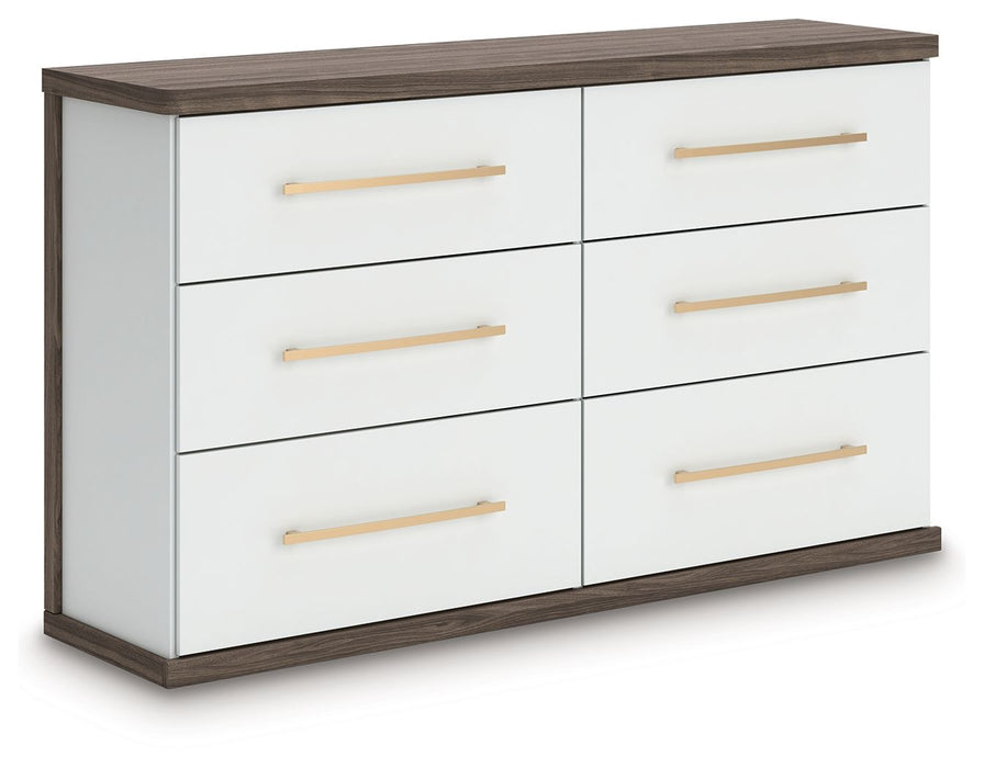 Kendanport - Six Drawer Dresser - Simple Home Plus