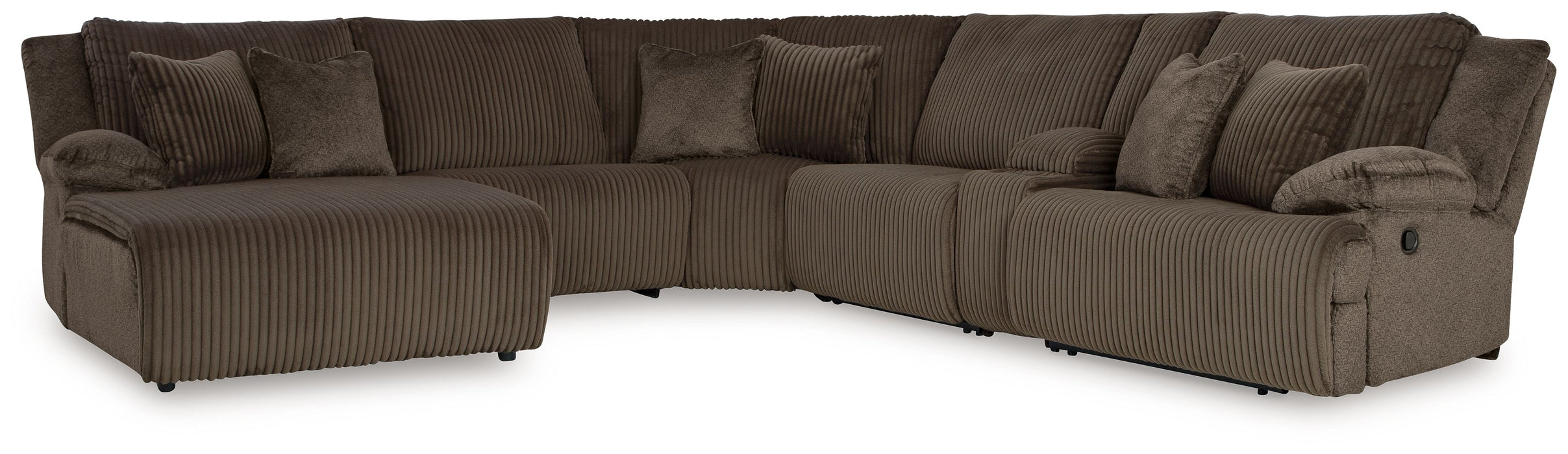 Top Tier - Reclining Sectional - Simple Home Plus
