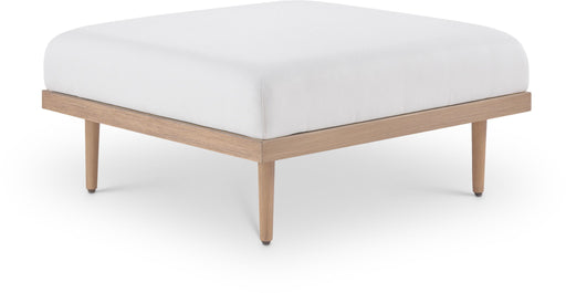 Laguna - Resilient Water Resistant Fabric Upholstered Outdoor Patio Modular Ottoman - Simple Home Plus