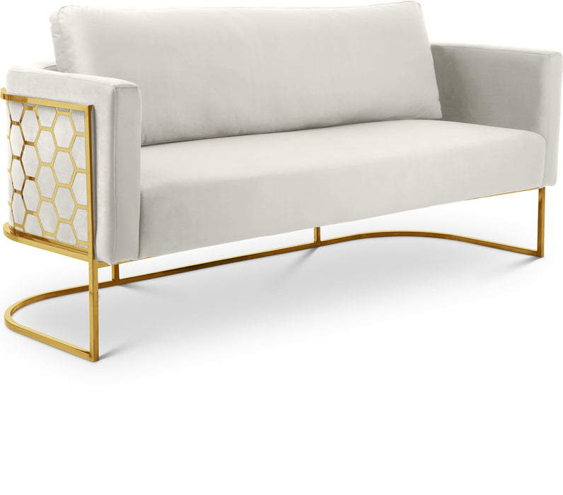 Casa - Sofa with Gold Legs - Simple Home Plus