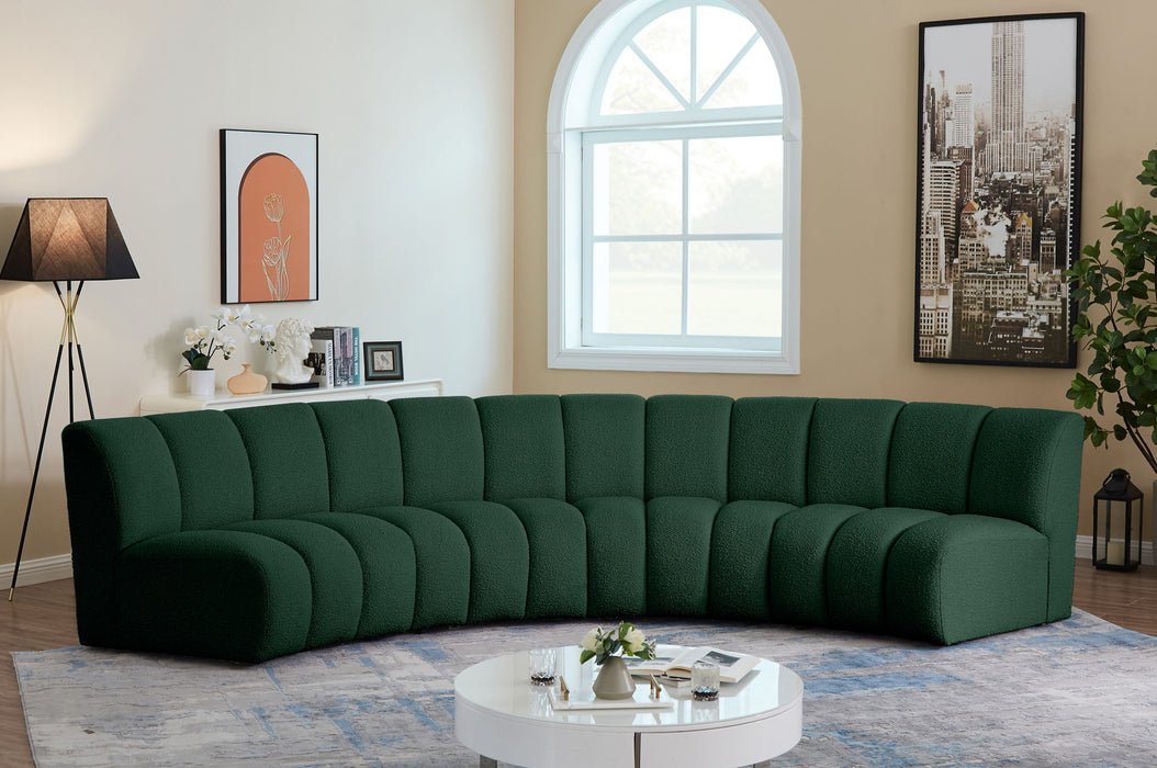 Infinity - 4 Piece Boucle Modular Sectional - Simple Home Plus