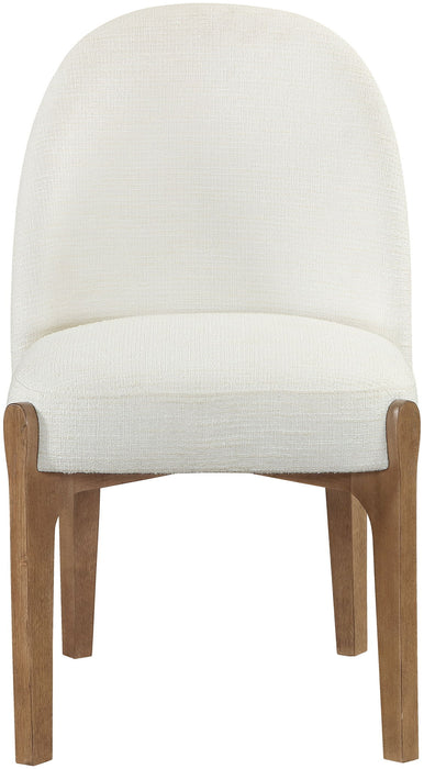 Torino - Upholstered Dining Chair With Brushed Brown Base (Set of 2) - Simple Home Plus