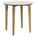 Aldis - Round Marble Top Table - Simple Home Plus