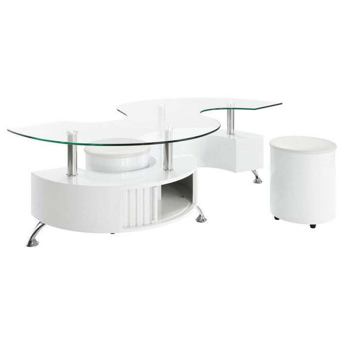 Buckley - 3 Piece Coffee Table And Stools Set - Simple Home Plus