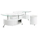 Buckley - 3 Piece Coffee Table And Stools Set - Simple Home Plus