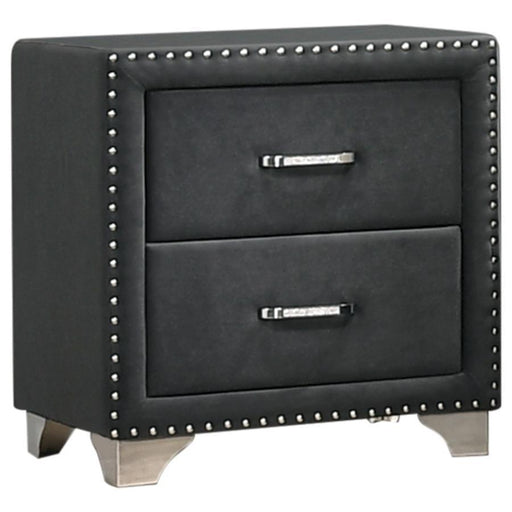 Melody - Upholstered 2-Drawer Nightstand - Simple Home Plus