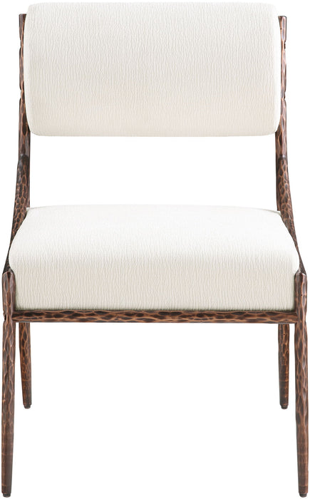 Bastille - Upholstered Dining Side Chair (Set of 2) - Bronze Frame - Simple Home Plus