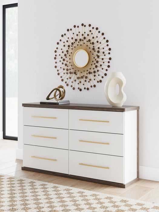 Kendanport - Six Drawer Dresser - Simple Home Plus
