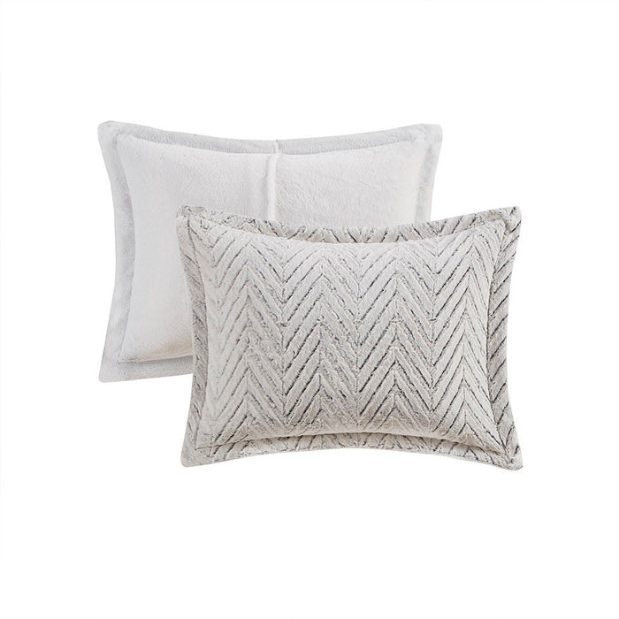 Adelyn - Ultra Down Alternative Comforter Set - Ivory - Simple Home Plus