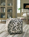 Albermarle - Gray / Brown - Pouf - Simple Home Plus