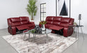 Camila - Upholstered Reclining Sofa Set - Simple Home Plus