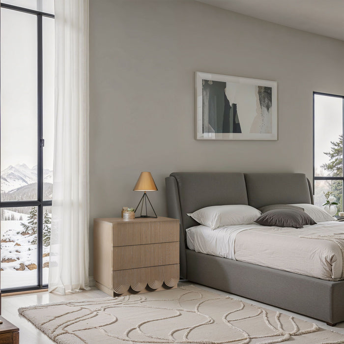 Scallop - Night Stand - Simple Home Plus