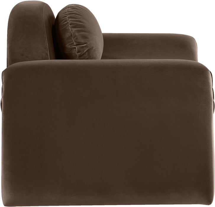Austin - Velvet Accent Chair - Simple Home Plus
